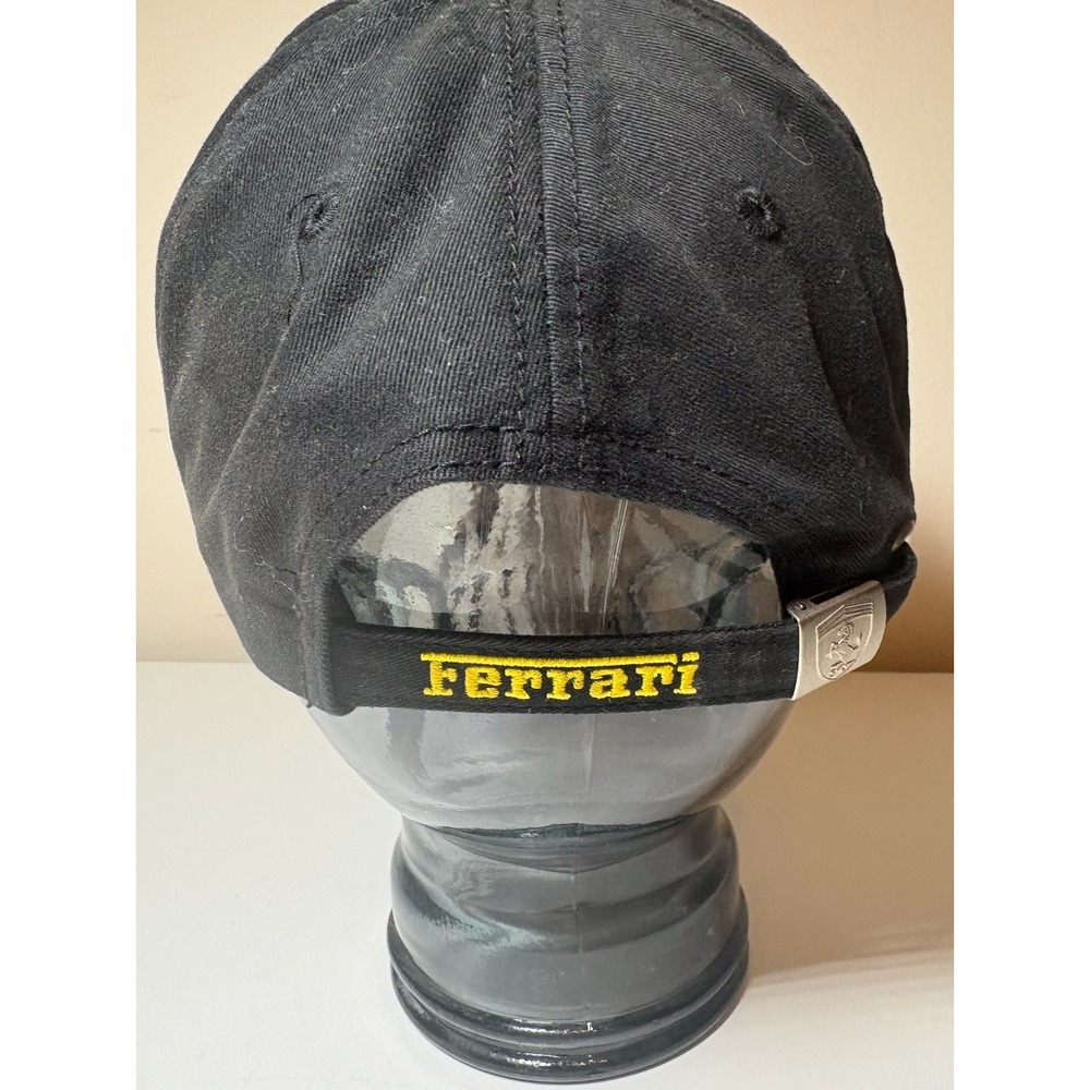 Ferrari Vintage Adjustable Hat | Black - Picture 3 of 5